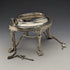 Circa 1900 British Antique Silver Plated Tea Kettle Set JHON WiGFALL
